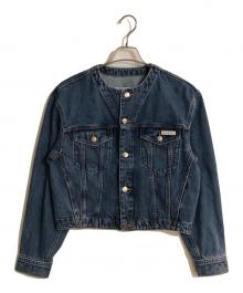 Calvin Klein Jeans（カルバンクラインジーンズ）の古着「カラーレストラッカージャケット」｜インディゴ