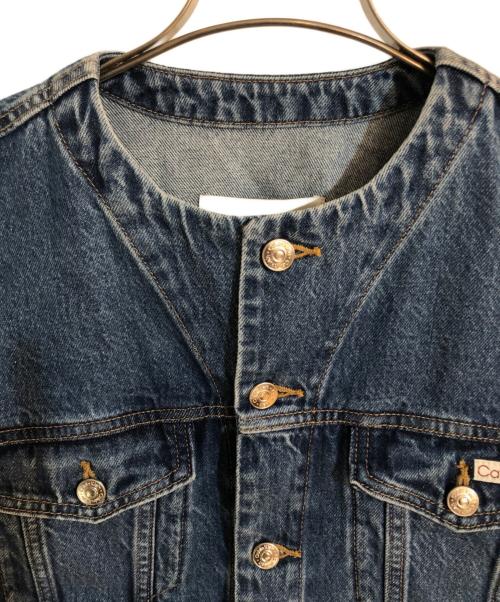 Calvin Klein Jeans（カルバンクラインジーンズ）Calvin Klein Jeans (カルバンクラインジーンズ) カラーレストラッカージャケット インディゴ サイズ:ＸＳの古着・服飾アイテム