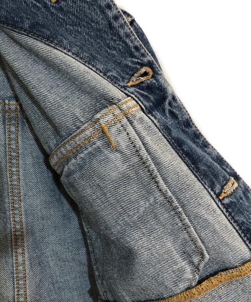 Calvin Klein Jeans（カルバンクラインジーンズ）Calvin Klein Jeans (カルバンクラインジーンズ) カラーレストラッカージャケット インディゴ サイズ:ＸＳの古着・服飾アイテム