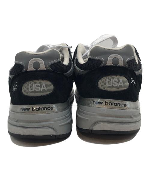 NEW BALANCE（ニューバランス）NEW BALANCE (ニューバランス) 993ローカットスニーカー ブラック サイズ:25.5cmの古着・服飾アイテム