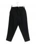 Essay (エッセイ) 3 TUCKED SLACKS ブラック サイズ:２ 未使用品：8000円