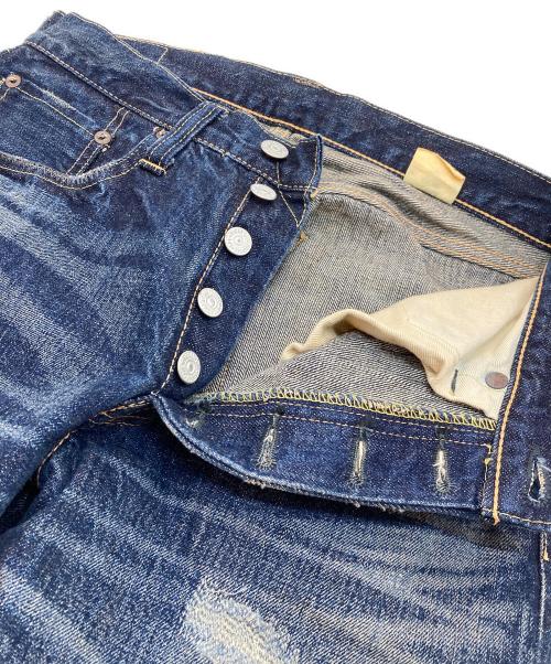 SUGAR CANE（シュガーケーン）SUGAR CANE (シュガーケーン) 14.25oz. DENIM 1947 MODEL REMAKE/デニム1947モデルリメイク インディゴ サイズ:W30×L32の古着・服飾アイテム