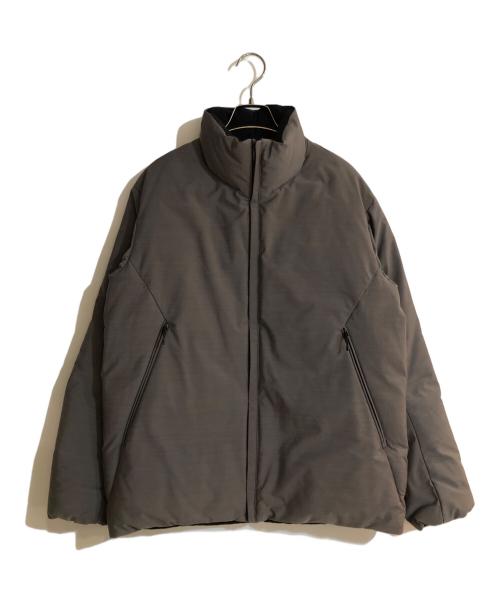 BEAUTY&YOUTH（ビューティーアンドユース）BEAUTY&YOUTH (ビューティーアンドユース) 小松マテーレメランジスタンドカラーダウン ベージュ サイズ:Mの古着・服飾アイテム