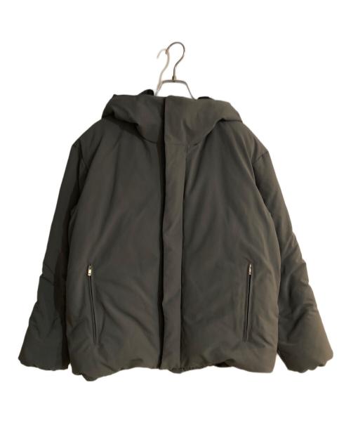 BEAUTY&YOUTH（ビューティーアンドユース）BEAUTY&YOUTH (ビューティーアンドユース) 小松マテーレリラックスフードダウンジャケット グレー サイズ:Ｍの古着・服飾アイテム