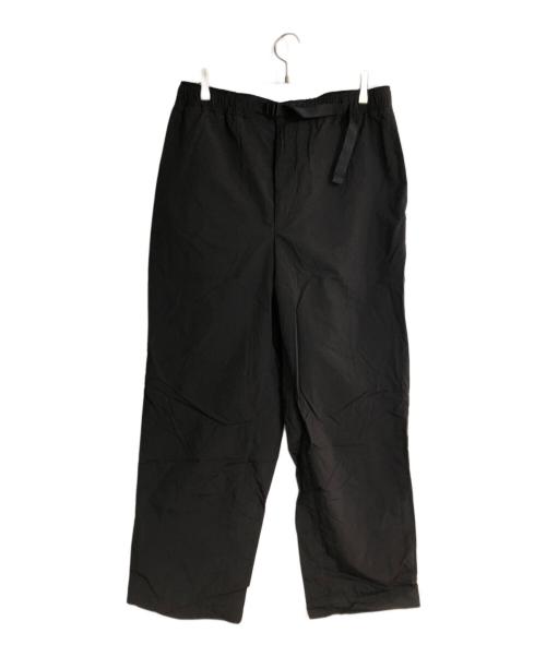 everyone（エブリワン）everyone (エブリワン) NYLON BELTED EASYPANTS ブラック サイズ:XLの古着・服飾アイテム