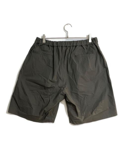 Graphpaper（グラフペーパー）Graphpaper (グラフペーパー) Stretch Typewriter Wide Chef Shorts ブラウン サイズ:FREEの古着・服飾アイテム
