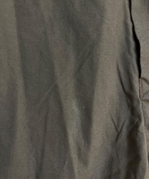 Graphpaper（グラフペーパー）Graphpaper (グラフペーパー) Stretch Typewriter Wide Chef Shorts ブラウン サイズ:FREEの古着・服飾アイテム