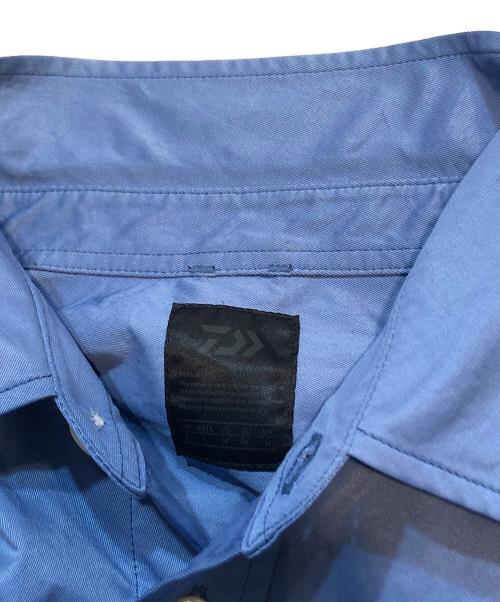 DAIWA PIER39（ダイワ ピア39）DAIWA PIER39 (ダイワ ピア39) Tech Regular Collar Shirts/テックレギュラーカラーシャツ スカイブルー サイズ:Ｌの古着・服飾アイテム