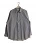 Graphpaper（グラフペーパー）の古着「CANCLINI L/S Oversized Regular Collar Shirt」｜スカイブルー