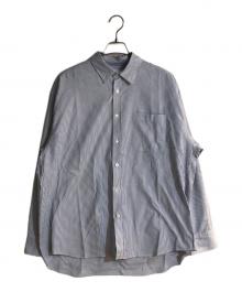 everyone（エブリワン）の古着「BD oxford shirt/オックスフォード bdシャツ」｜スカイブルー