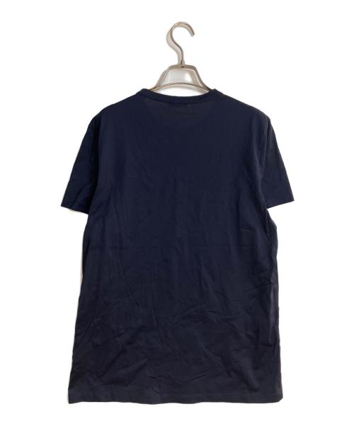 MONCLER（モンクレール）MONCLER (モンクレール) ワッペンロゴTシャツ ネイビー サイズ:Mの古着・服飾アイテム