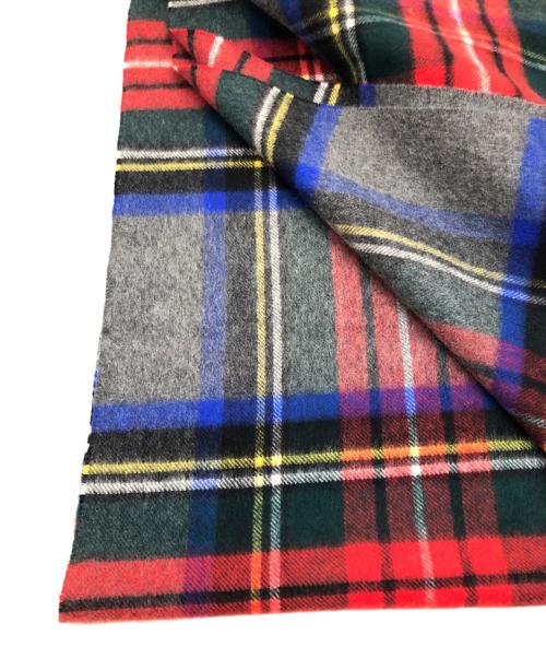 JOHNSTONS OF ELGIN（ジョンストンズオブエルガン）JOHNSTONS OF ELGIN (ジョンストンズオブエルガン) カシミヤ大判ストール レッドの古着・服飾アイテム