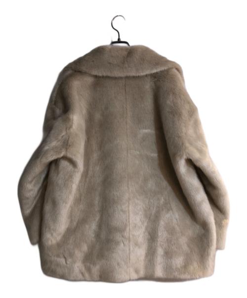 machatt（マチャット）machatt (マチャット) ファージャケット ベージュ サイズ:FREE 未使用品の古着・服飾アイテム