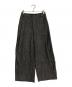 Curensology（カレンソロジー）の古着「ネップヘリンボンパンツ」｜グレー