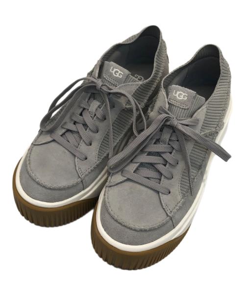 UGG（アグ）UGG (アグ) EZ-DUZZIT LACE グレー サイズ:25㎝の古着・服飾アイテム