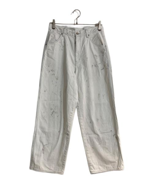 DENIM DELIGHT DAYS（デニム デライト デイズ）DENIM DELIGHT DAYS (デニム デライト デイズ) デニムペインターパンツ ホワイト サイズ:30の古着・服飾アイテム
