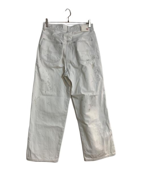 DENIM DELIGHT DAYS（デニム デライト デイズ）DENIM DELIGHT DAYS (デニム デライト デイズ) デニムペインターパンツ ホワイト サイズ:30の古着・服飾アイテム
