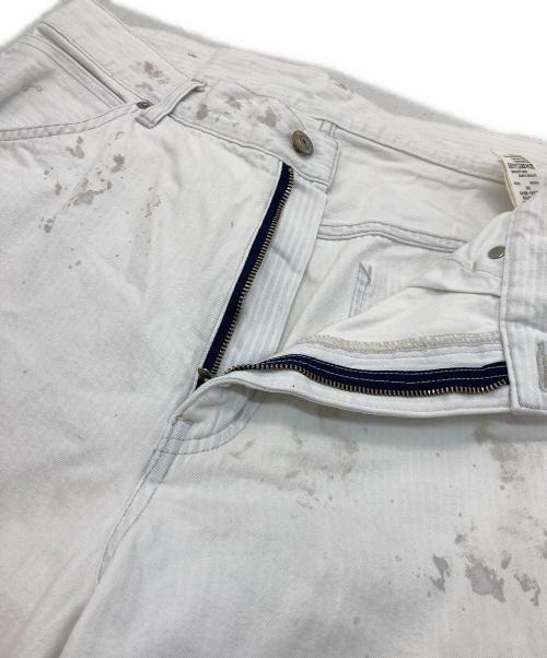 DENIM DELIGHT DAYS（デニム デライト デイズ）DENIM DELIGHT DAYS (デニム デライト デイズ) デニムペインターパンツ ホワイト サイズ:30の古着・服飾アイテム