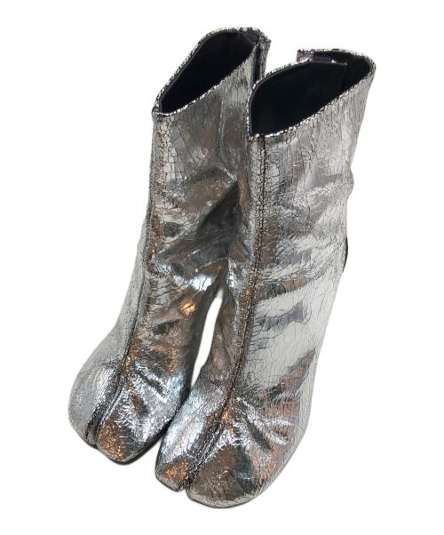 Maison Margiela（メゾンマルジェラ）Maison Margiela (メゾンマルジェラ) 足袋ブーツ シルバー サイズ:38の古着・服飾アイテム