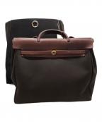 HERMESエルメス）の古着「エールバッグMM」｜ブラウン