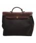 HERMES (エルメス) エールバッグMM ブラウン：90000円