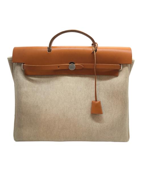 HERMES（エルメス）HERMES (エルメス) エールバッグMM ベージュの古着・服飾アイテム