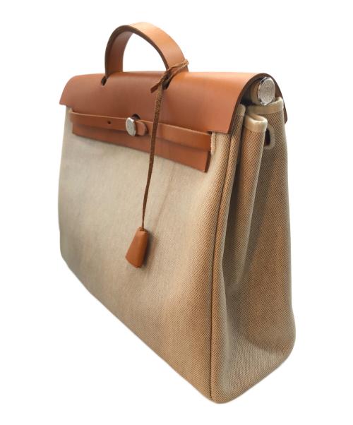 HERMES（エルメス）HERMES (エルメス) エールバッグMM ベージュの古着・服飾アイテム