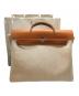 HERMES（エルメス）の古着「エールバッグMM」｜ベージュ