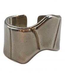 HERMES（エルメス）の古着「メモワールクロコダイル リング」｜シルバー