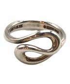 TIFFANY & Co.ティファニー）の古着「オープンウェーブリング」｜シルバー