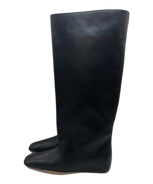 JIL SANDER（ジルサンダー）JIL SANDER (ジルサンダー) ブーツ ブラック サイズ:38の古着・服飾アイテム
