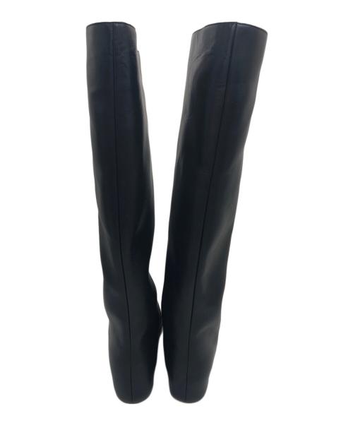 JIL SANDER（ジルサンダー）JIL SANDER (ジルサンダー) ブーツ ブラック サイズ:38の古着・服飾アイテム