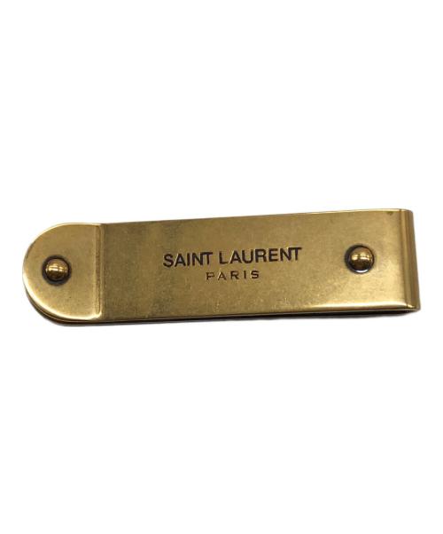 Saint Laurent Paris（サンローランパリ）Saint Laurent Paris (サンローランパリ) マネークリップ ゴールドの古着・服飾アイテム