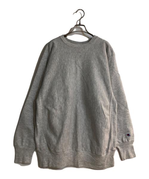 Champion（チャンピオン）Champion (チャンピオン) 刺繍トリコタグUSA製リバースウィーブスウェット グレー サイズ:XXLの古着・服飾アイテム