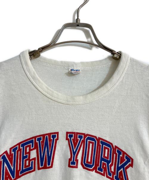 Champion（チャンピオン）Champion (チャンピオン) 80’sプリントTシャツ ホワイト サイズ:XLの古着・服飾アイテム