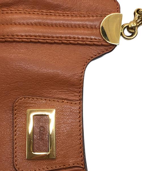 Chloe（クロエ）Chloe (クロエ) イレーヌハンドバッグ ブラウンの古着・服飾アイテム