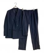 UNIVERSAL LANGUAGEユニバーサルランゲージ）の古着「ダブルセットアップスーツ」｜ネイビー