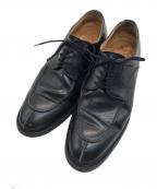 berwickバーウィック）の古着「Uチップシューズ」｜ブラック