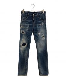DSQUARED2（ディースクエアード）の古着「SKATER JEAN/スケータージーン」｜ブルー