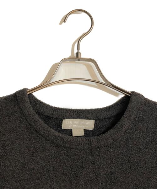 barefoot dreams（ベアフットドリームス）BAREFOOT DREAMS (ベアフットドリームス) Ron Herman (ロンハーマン) クルーネックニット グレー サイズ:Lの古着・服飾アイテム