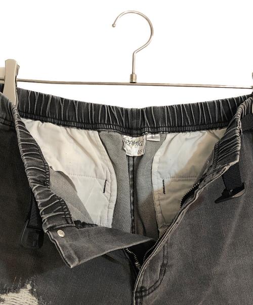 GRAMICCI（グラミチ）GRAMICCI (グラミチ) Adam et Rope (アダム エ ロペ) 別注 DAMAGED DENIM/ダメージデニム ブラック サイズ:不明の古着・服飾アイテム