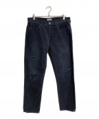 Ron Hermanロンハーマン）の古着「リペア加工コーデュロイパンツ」｜ネイビー