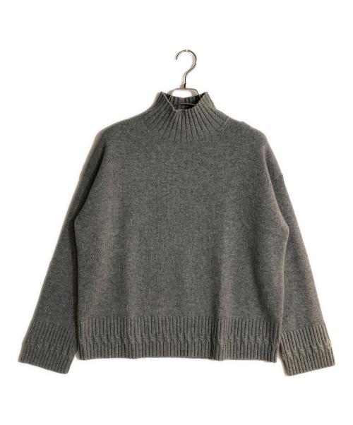 theory luxe（セオリーリュクス）theory luxe (セオリーリュクス) CASHMERE/ GRACE モックネックニット グレー サイズ:L 未使用品の古着・服飾アイテム