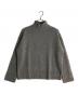 theory luxe（セオリーリュクス）の古着「CASHMERE/ GRACE モックネックニット」｜グレー