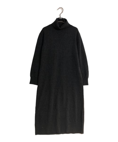 theory（セオリー）theory (セオリー) ニットドレス チャコールグレー サイズ:Lの古着・服飾アイテム