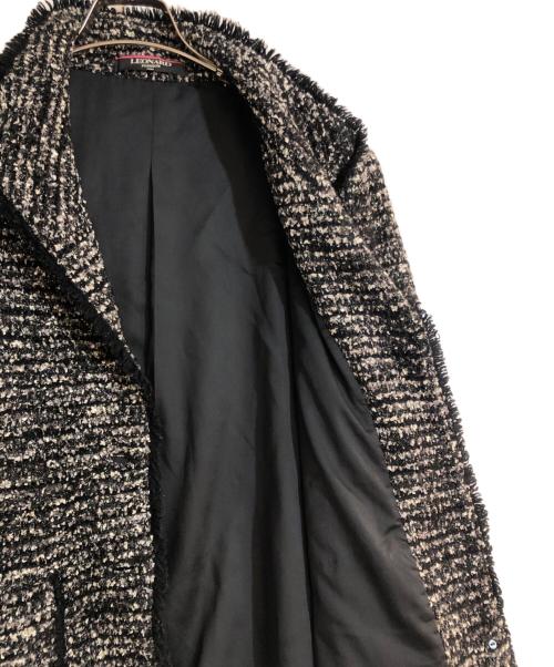 LEONARD（レオナール）LEONARD (レオナール) ツイードジャケット ブラック サイズ:XLの古着・服飾アイテム