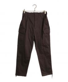 BEAMS PLUS×sage de cret（ビームスプラス×サージュデクレ）の古着「Military Pants/ミリタリーパンツ」｜ブラウン