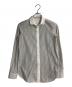 CELINE（セリーヌ）の古着「フィービー期ストライプシャツ」｜グレー×ホワイト