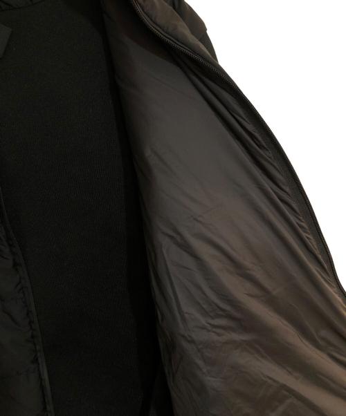 MONCLER GRENOBLE（モンクレール グルノーブル）MONCLER GRENOBLE (モンクレール グルノーブル) CARDIGAN TRICOT ダウンジャケット ブラック サイズ:XLの古着・服飾アイテム