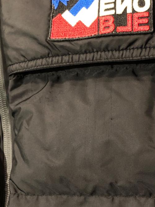 MONCLER GRENOBLE（モンクレール グルノーブル）MONCLER GRENOBLE (モンクレール グルノーブル) CARDIGAN TRICOT ダウンジャケット ブラック サイズ:XLの古着・服飾アイテム